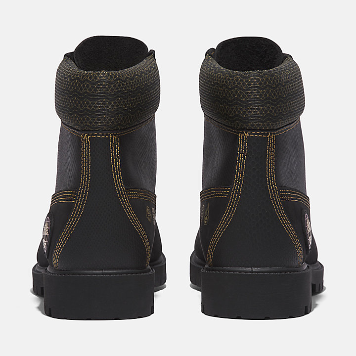 Lunar New Year Timberland® Heritage 6 Inch Waterdichte Lace-Up Boot voor heren in zwart