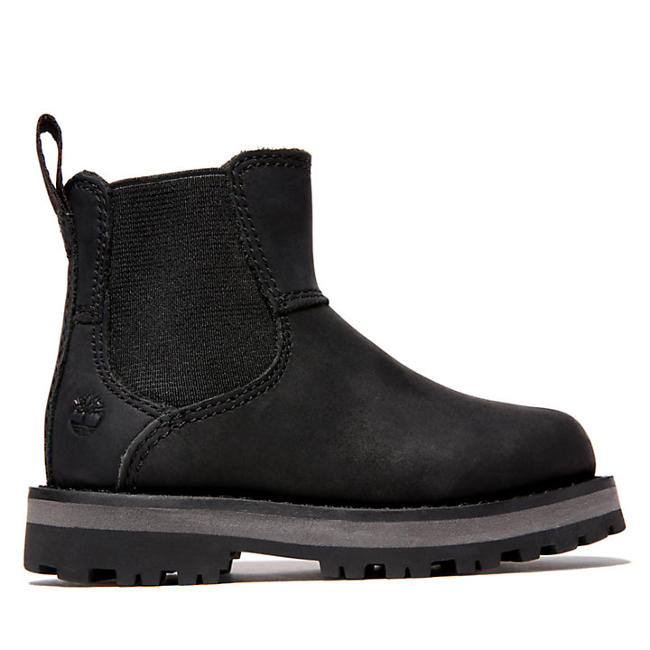 Courma Kid Chelsea Boot for Toddler in Black-