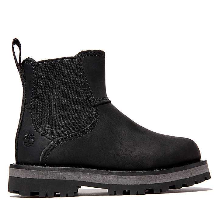 Courma Kid Chelsea Boot for Toddler in Black