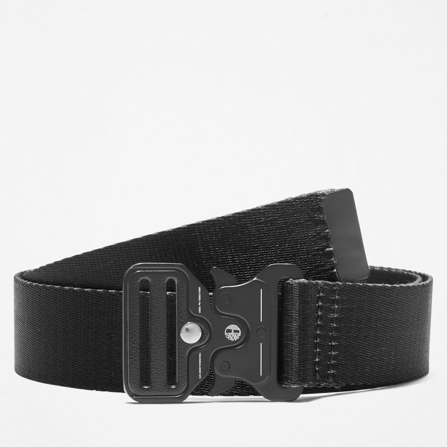Timberland Quick-release Belt For Men In Black Black