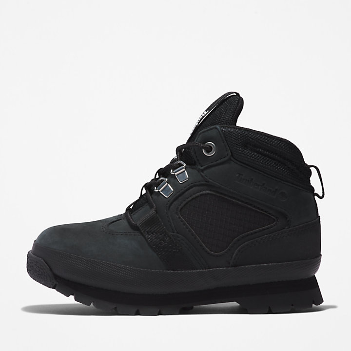 Euro Hiker Boot for Youth in Black-