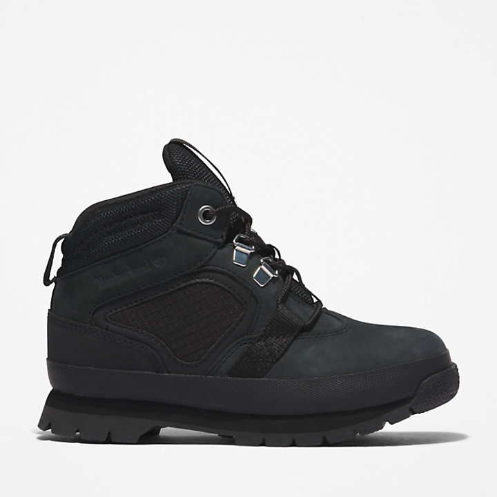 Euro Hiker Boot for Youth in Black-