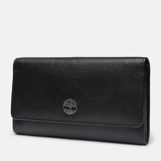 Carrigan Leather Money Manager Wallet for Women in Black | Timberland