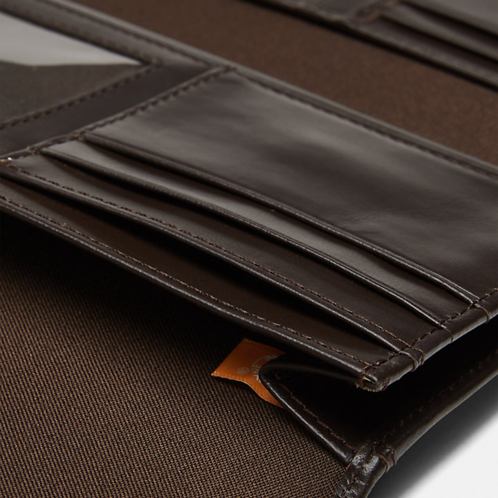 Carrigan Money Manager Brieftasche aus Leder für Damen in Braun-