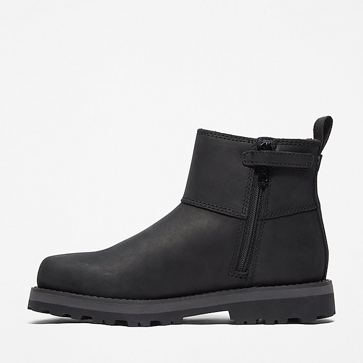 Courma Kid's Chelsea Boot for Junior in Black