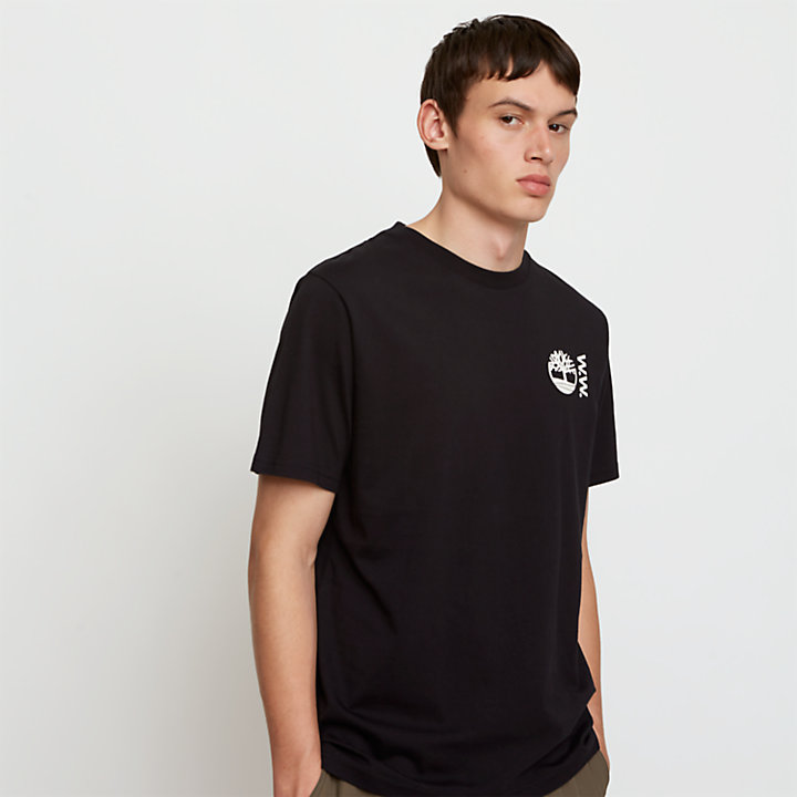 Timberland® x WoodWood T-Shirt for Men in Black | Timberland
