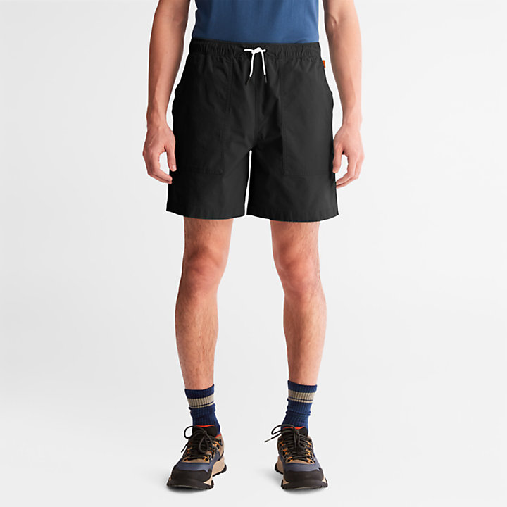 Progressive Utility Shorts for Men in Black-