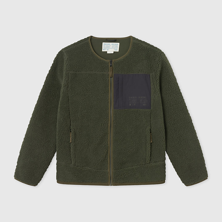 Timberland® x WoodWood CLS Fleece Jacket for Men in Green-