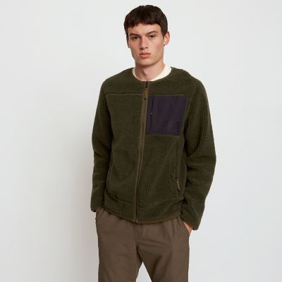 Timberland - Timberland x WoodWood CLS Fleece Jacket for Men in Green