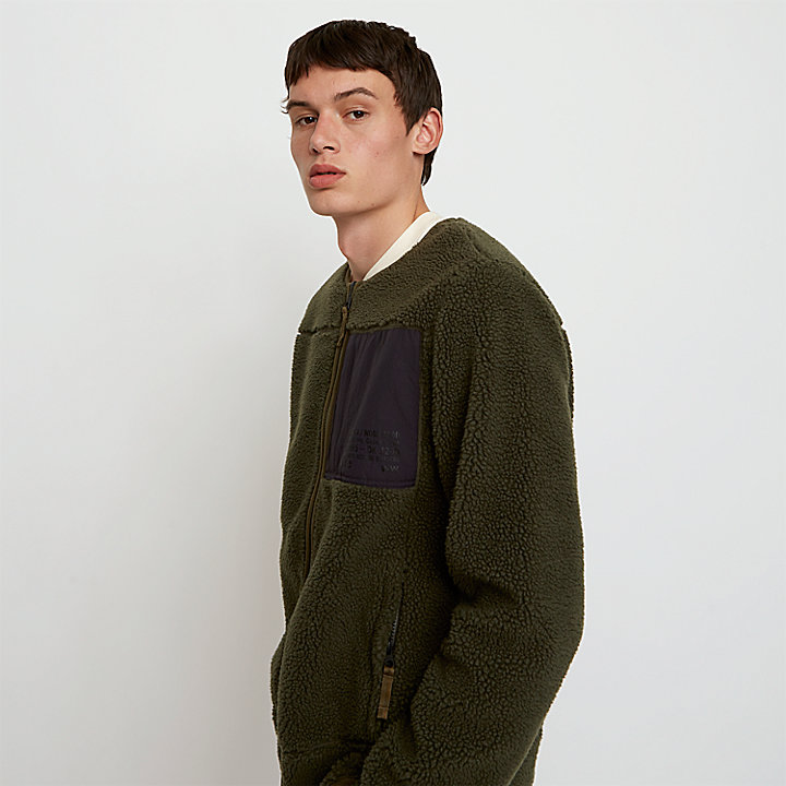Timberland® x WoodWood CLS Fleece Jacket for Men in Green