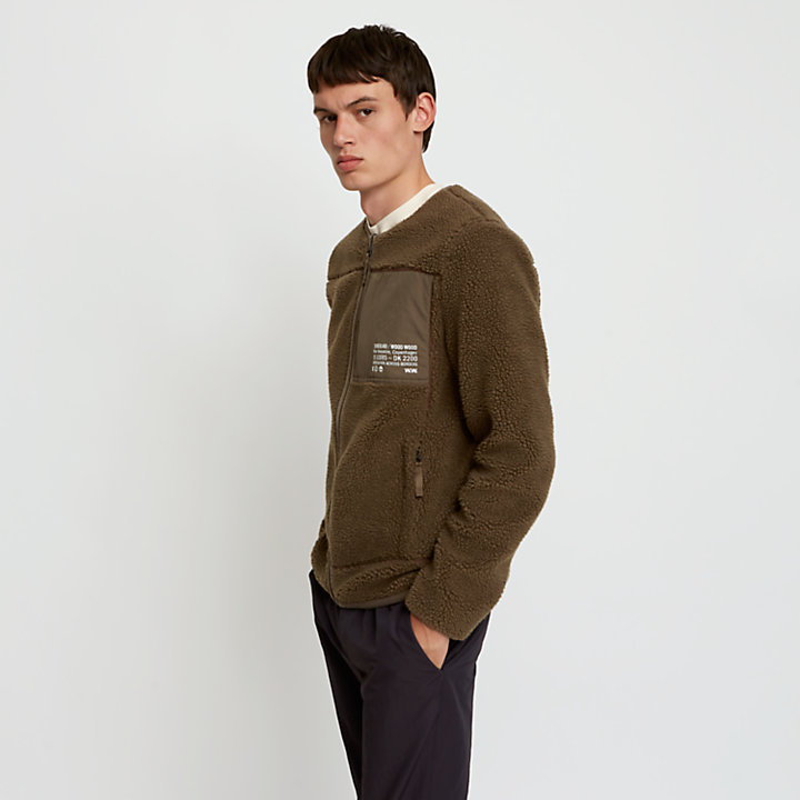 Timberland® x WoodWood CLS Fleece Jacket for Men in Grey-