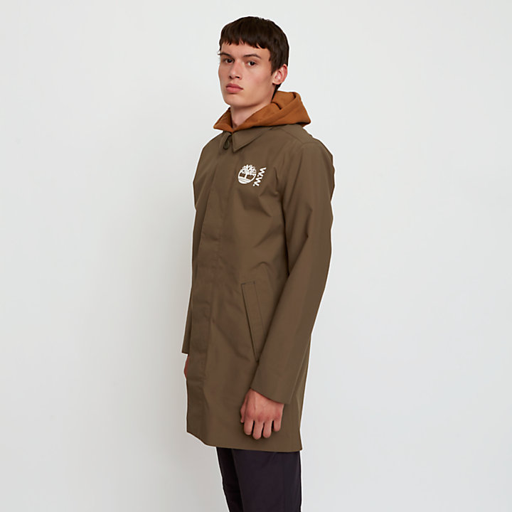 Timberland® x WoodWood CLS Raincoat for Men in Greige-