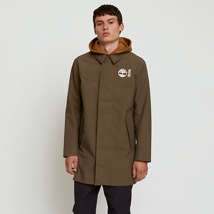 Timberland® x WoodWood CLS Raincoat for Men in Greige-