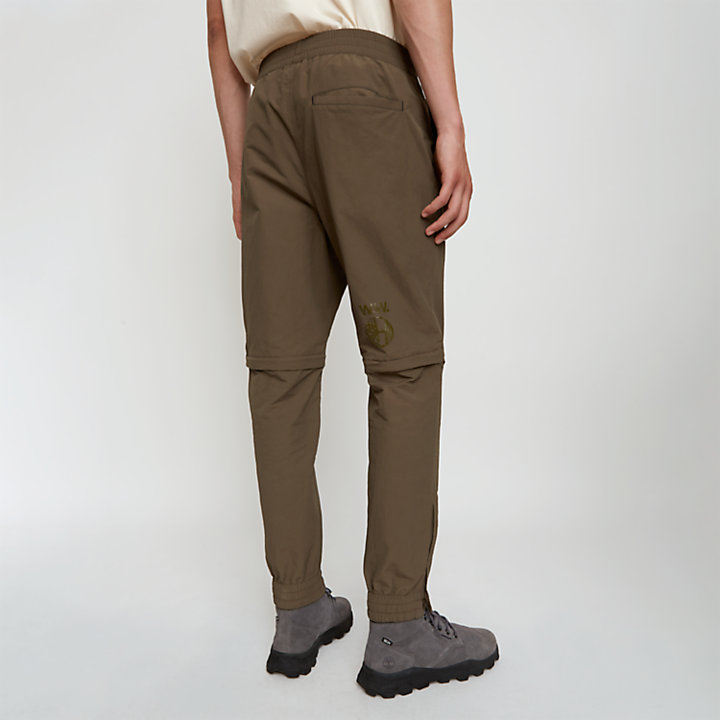 Pantalón de Senderismo 2 en 1 Timberland® x WoodWood para Hombre en gris-
