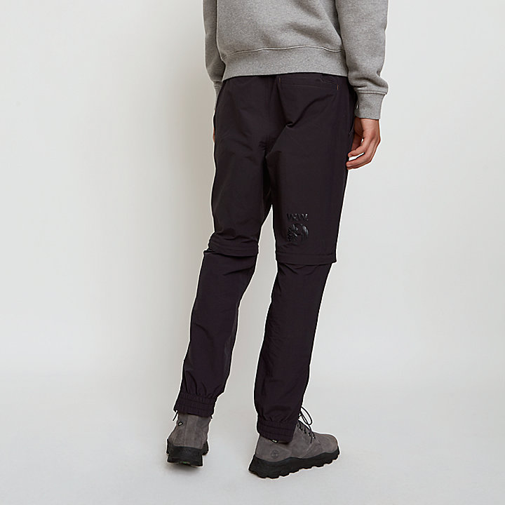Pantaloni da Trekking 2 in 1 da Uomo Timberland® x WoodWood in colore nero