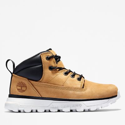 Treeline Mid Hiker for Youth in Yellow | Timberland