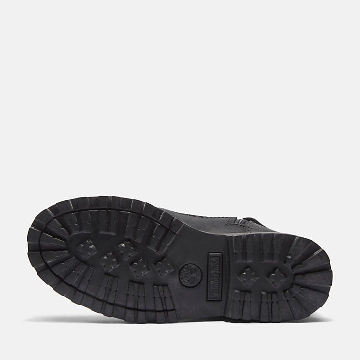 Courma 6-Inch-Stiefel mit Seitenreißverschluss für Kinder in Schwarz-