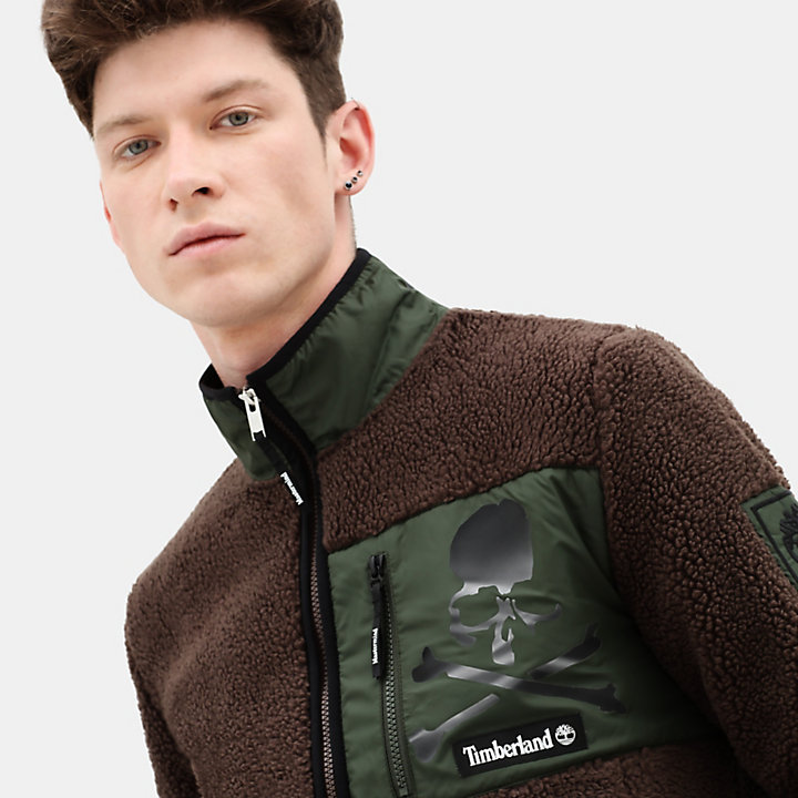 Timberland® x mastermind Fleece Jacket for Men in Brown-