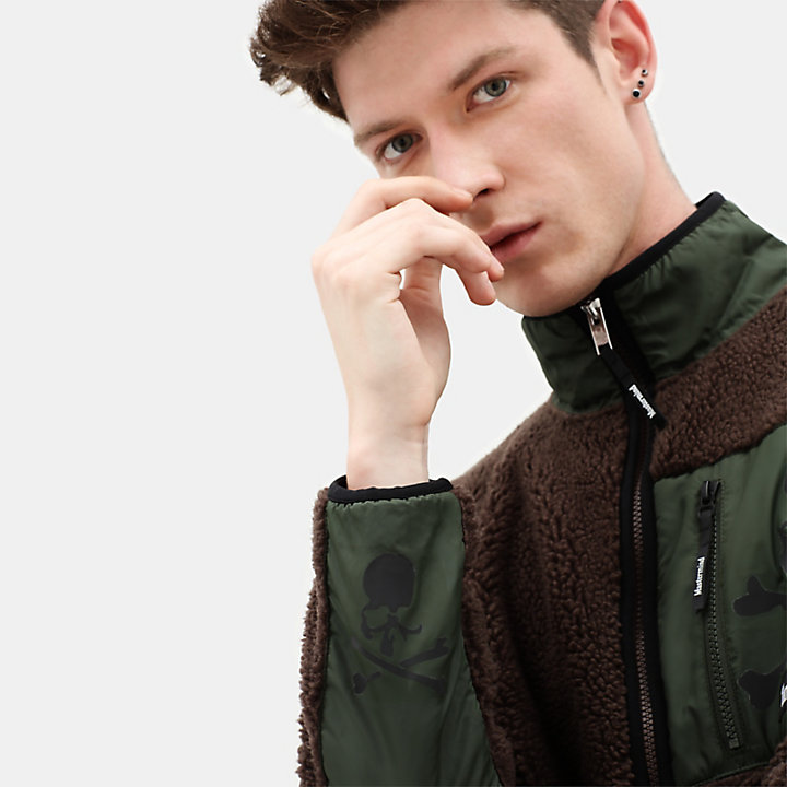 Timberland® x mastermind Fleece Jacket for Men in Brown-