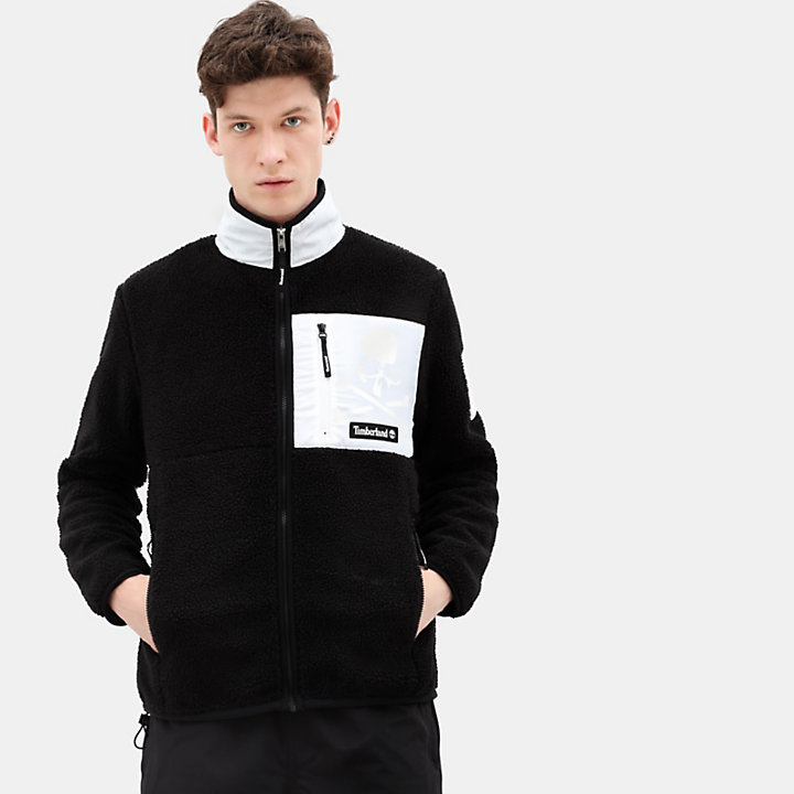 Timberland® x mastermind Fleece Jacket for Men in Black-