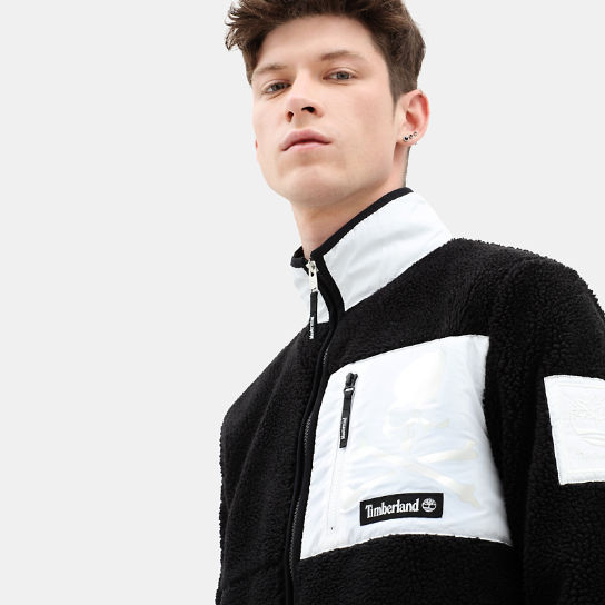 Timberland® x mastermind Fleece Jacket for Men in Black | Timberland