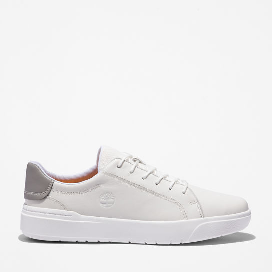 Seneca Bay Leather Trainer for Men in White | Timberland
