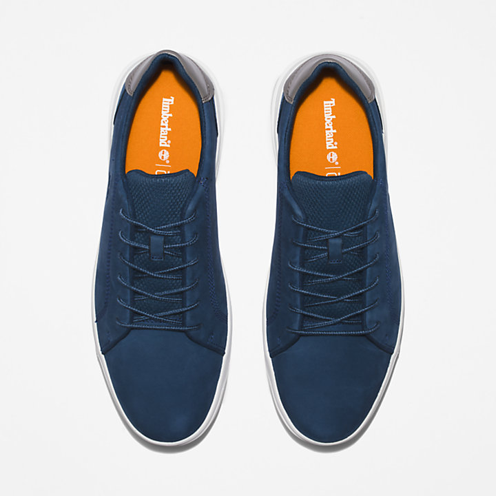 Seneca Bay Leren Sneaker voor heren in blauw-