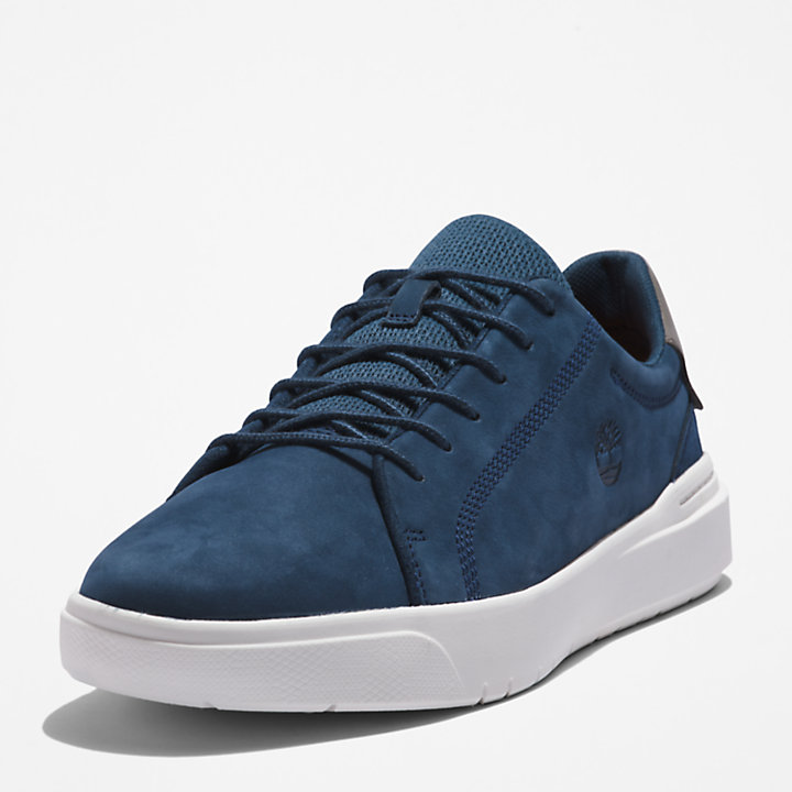 Seneca Bay Leren Sneaker voor heren in blauw-