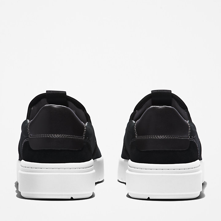 Sneaker Slip-On da Uomo Seneca Bay in colore nero-