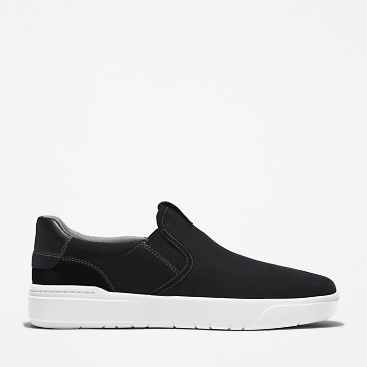 Sneaker Slip-On da Uomo Seneca Bay in colore nero-