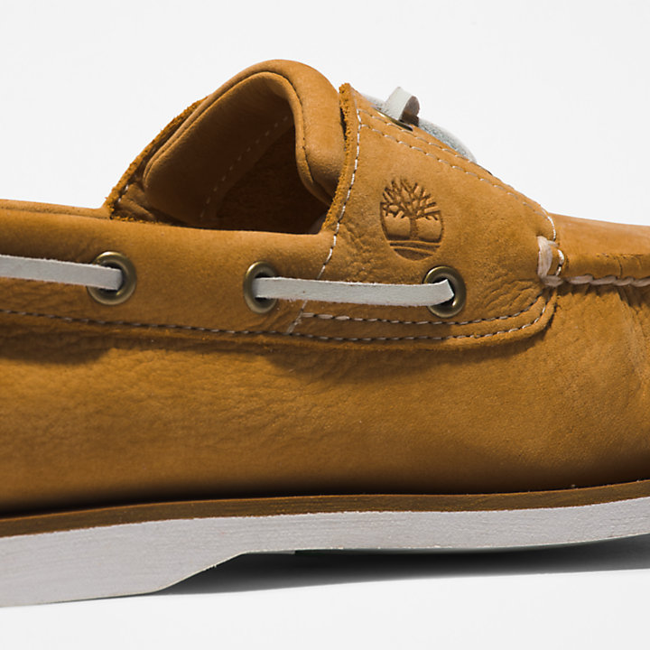 Timberland® 2-Eye Classic Boat Shoe for Men in Light Brown-