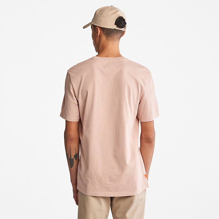 T-shirt da Uomo con Grafica Progressive Utility in rosa-