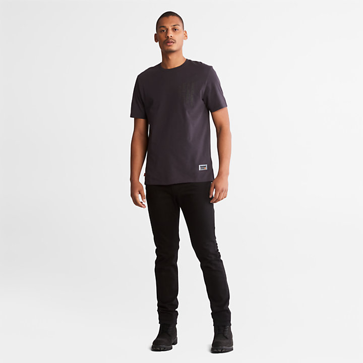 T-shirt da Uomo con Grafica Progressive Utility in colore nero-