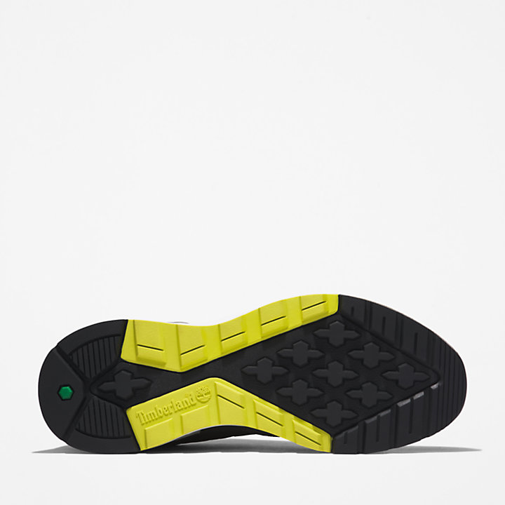 Euro Trekker Hiking Shoe for Men in Black and Yellow-