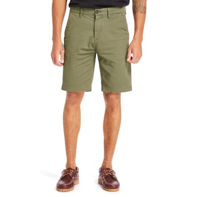 Squam Lake Stretch Chino Shorts for Men 