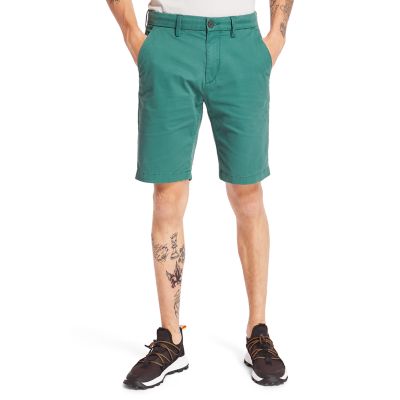 green chino shorts mens