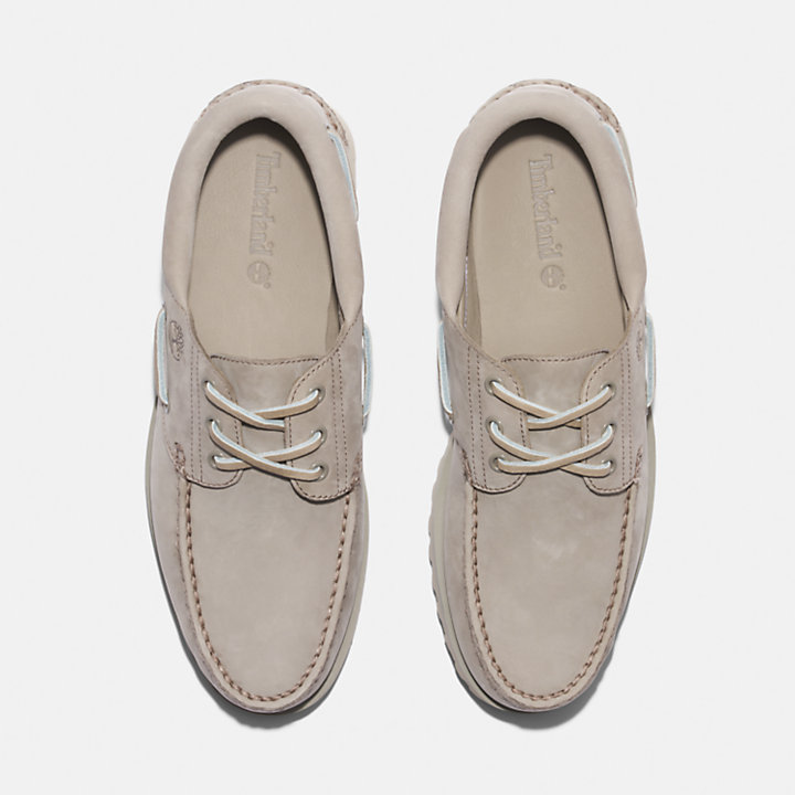 Timberland® Authentic Handsewn Boat Shoe for Men in Light Taupe-