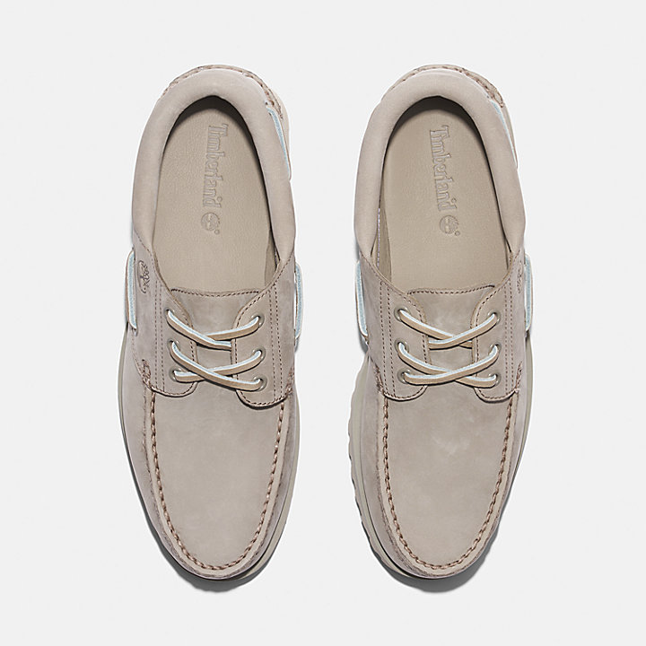 Timberland® Authentic Handsewn Boat Shoe for Men in Light Taupe
