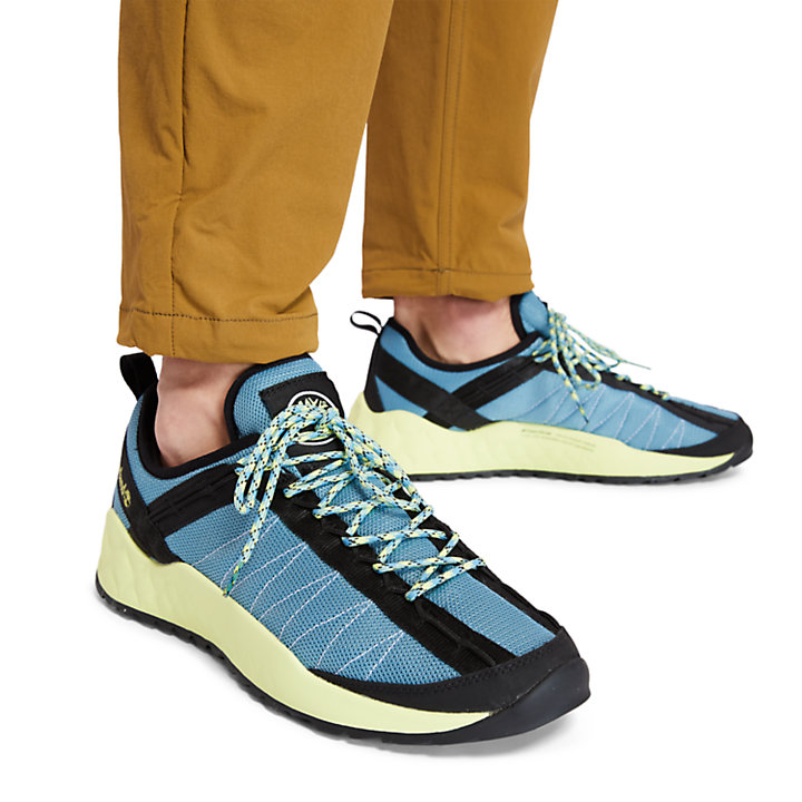 Sneaker in Mesh da Uomo Solar Wave in blu-