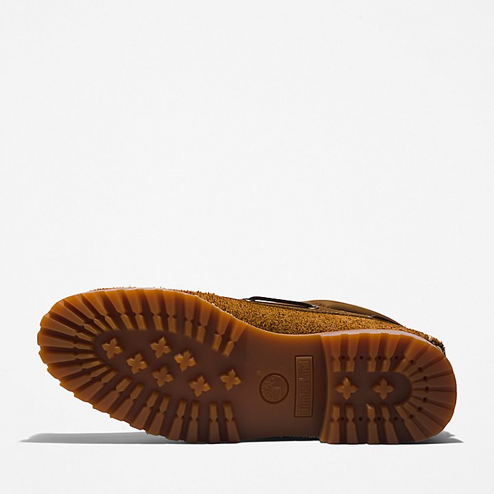 Sapato de Vela Cosido à Mão com 3 Ilhós Timberland® para Homem em castanho-médio