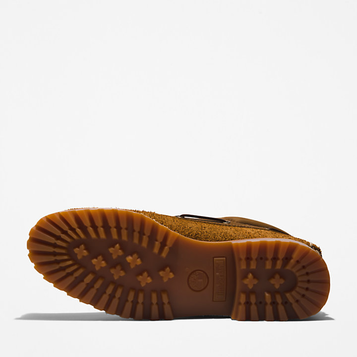 Sapato de Vela Cosido à Mão com 3 Ilhós Timberland® para Homem em castanho-médio-