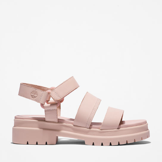 London Vibe Ankle-Strap Sandal for Women in Light Pink | Timberland