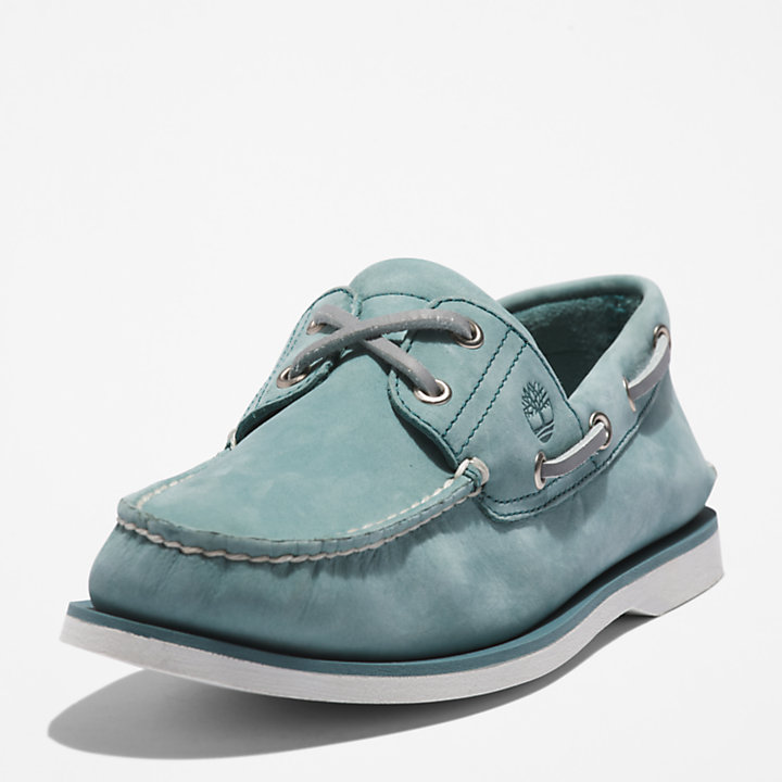 Chaussure bateau à 2 œillets Timberland® Classic pour homme en bleu clair-