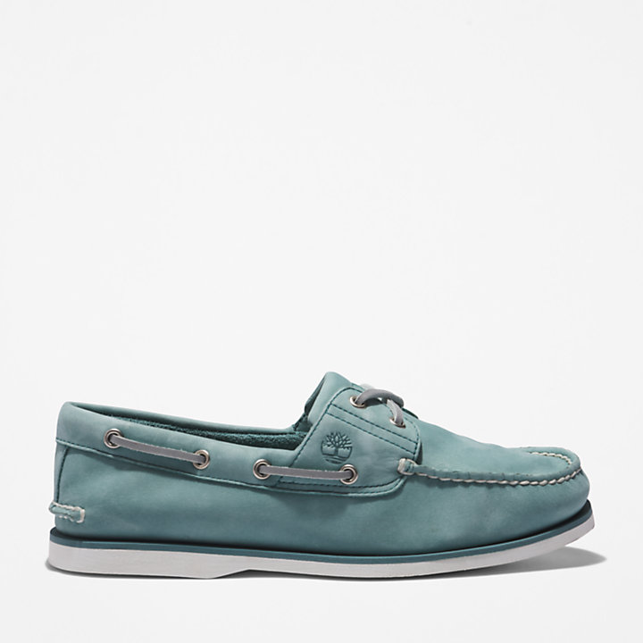 Timberland® 2-Eye Classic Boat Shoe for Men in Light Blue-