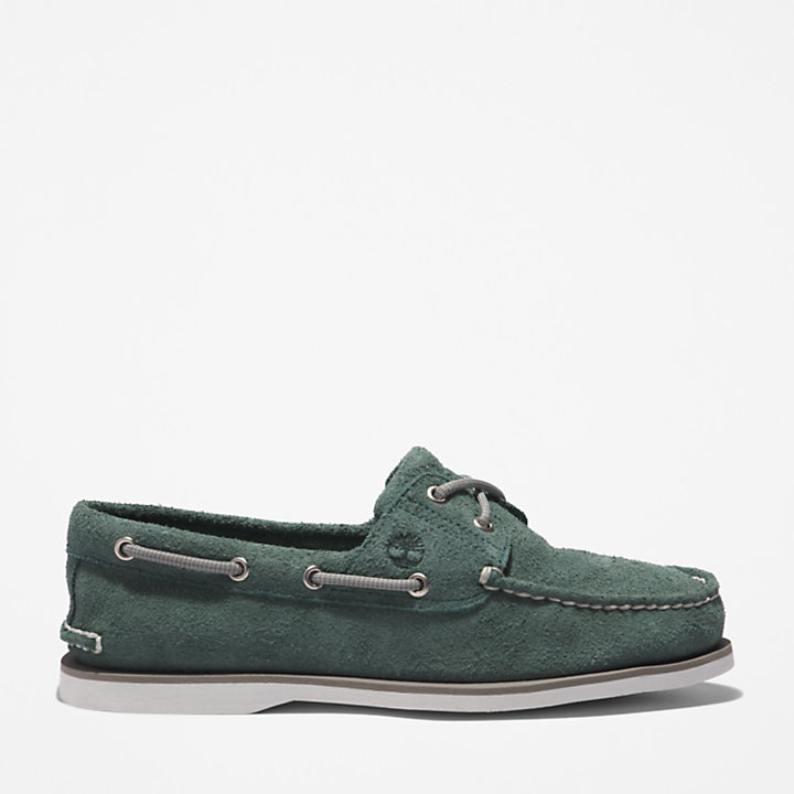 Timberland® 2-Eye Classic Boat Shoe for Men in Green-