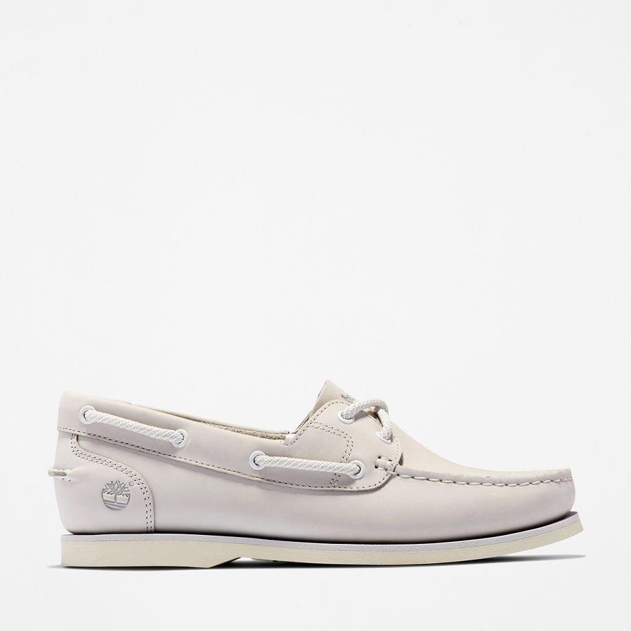 Timberland Classic Boat Shoe For Women In Grey Grey, Size 5.5