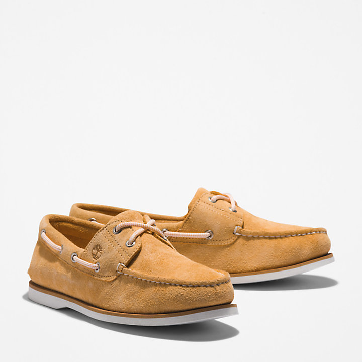 Timberland® 2-Eye Classic Boat Shoe for Men in Light Orange-