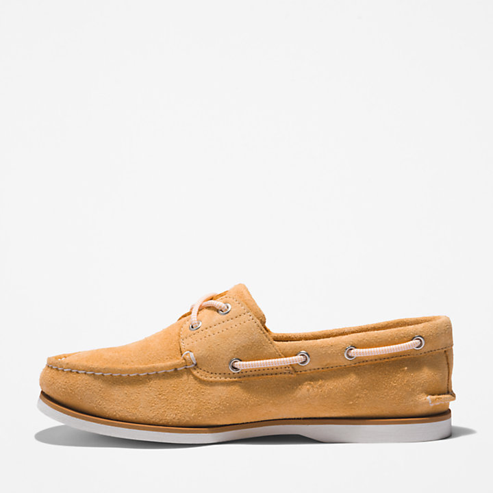 Timberland® 2-Eye Classic Boat Shoe for Men in Light Orange-