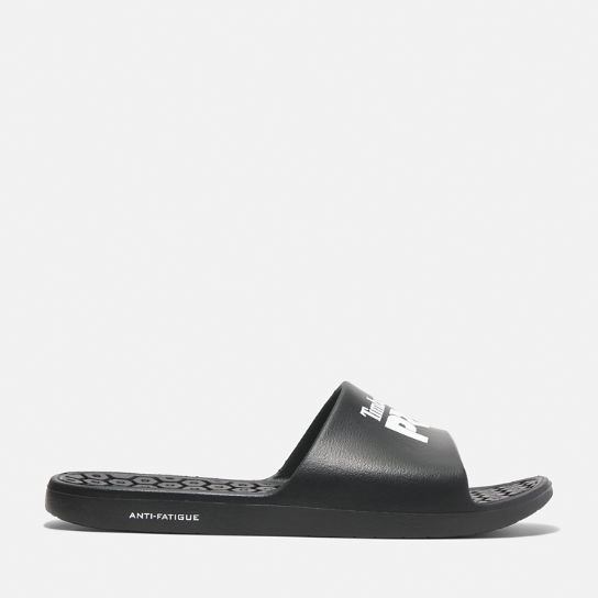 Timberland PRO® Anti-Fatigue Technology Sliders in Black and White | Timberland