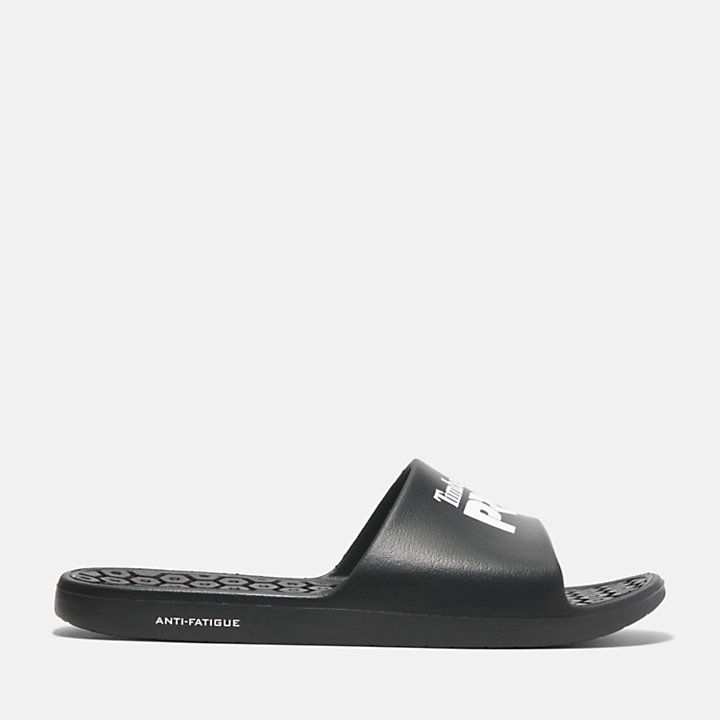 Timberland PRO® Anti-Fatigue Technology-slippers in zwart en wit-